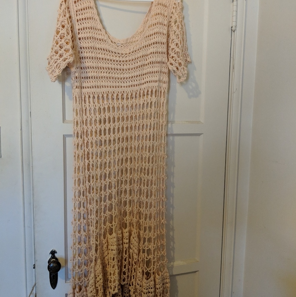 Free People Crochet Dress